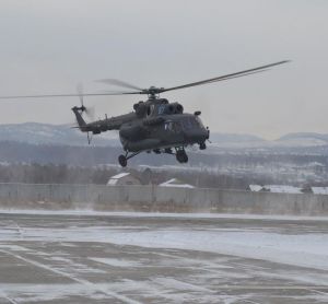 Военные высоко оценили качества арктического вертолета Ми-8АМТШ-ВА