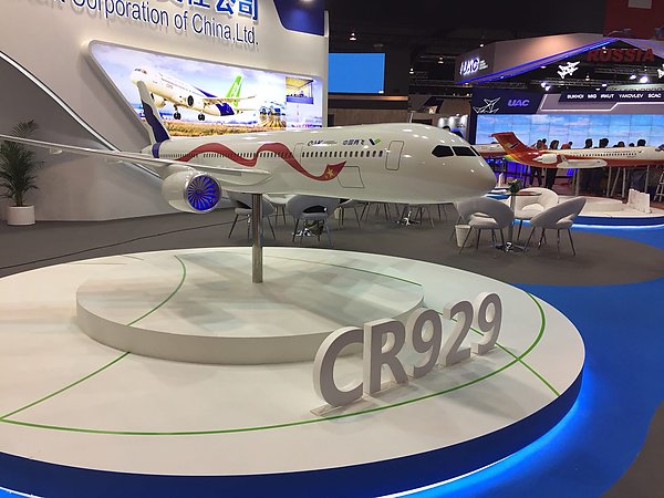 ОАК и СОМАС согласовали общий вид самолета CR929